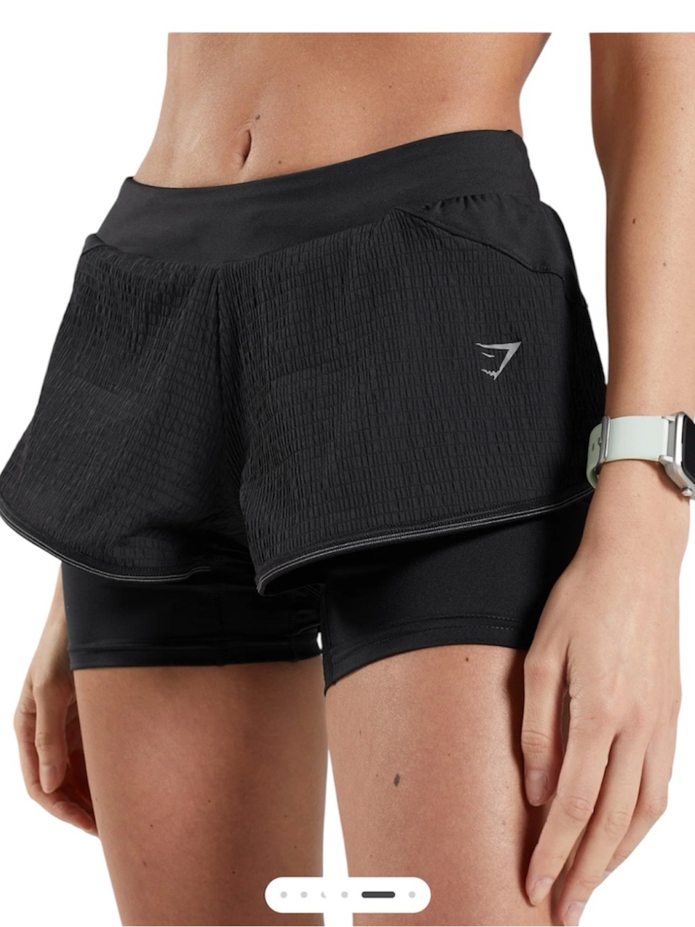Gymshark Speed 2 In 1 Shorts size Small